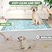 Baodan Washable Reusable Pee Pads for Dogs, 2 Pack Large 36