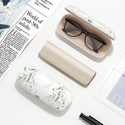 Image of Eyeglasses Case, Hard Shell Protective Case for Glasses, Unisex for Women Men