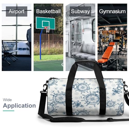 Sac de voyage boussole de phare imperméable et compact de 45cm pour le camping - 3