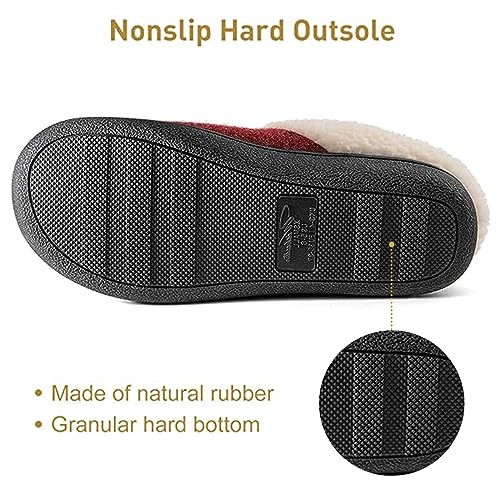 Image of Wishcotton Fuzzy Women's Slippers, Warm House Shoes
