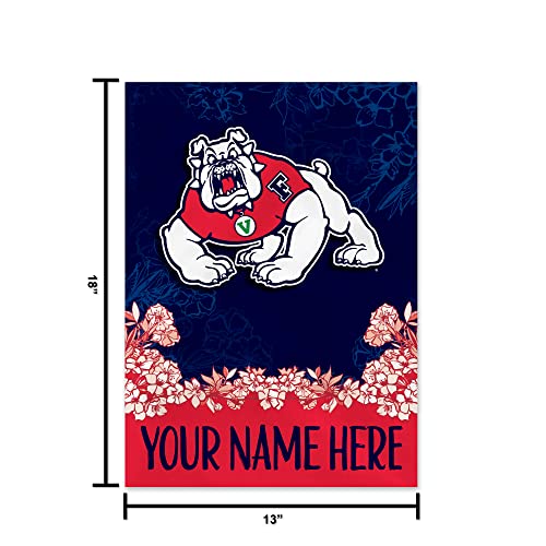 Image of Rico Industries NCAA Standard /Primary Personalized Garden Flag