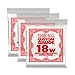 Ernie Ball Nickel Wound Single Guitar Strings 3-Pack .018 Gauge 3-Pack