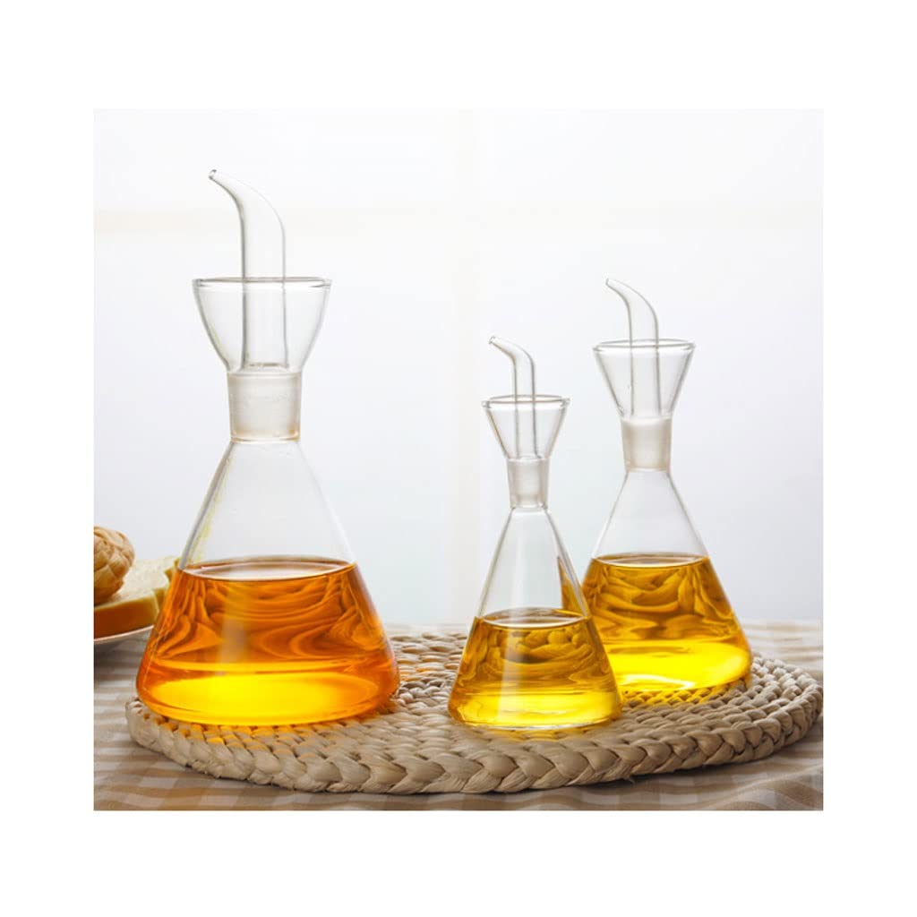 Distributeur d'huile de cuisson en verre pour bouteilles de rangement sauce soja vinaigre