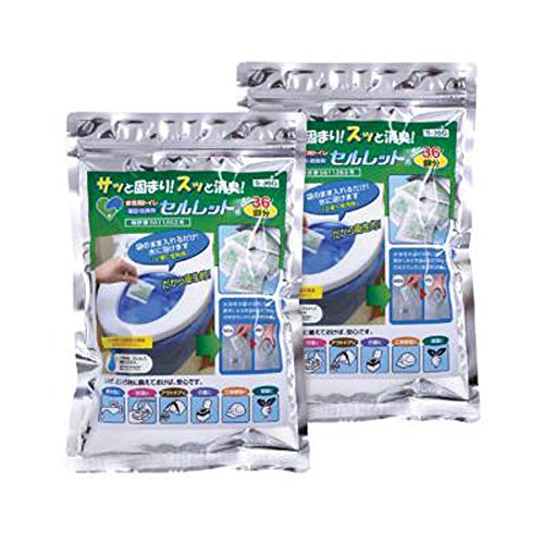 平井工具 非常用トイレ セルレット 72回分セット 汚物袋なし S-72G