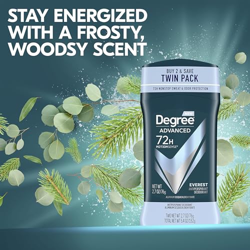 Degree Men Advanced Antiperspirant Deodorant Everest 2 Count miniatura 4