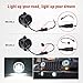 LX-LIGHT Dot Approved 7inch LED Headlights with White DRL/Amber Turn Signal + 4 inch LED Fog Lights with White DRL Halo Ring for Jeep Wrangler 97-2017 JK LJ Tj
