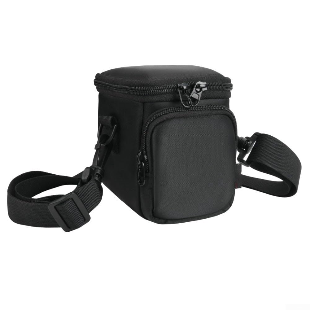 Whychstore Custodia compatta da viaggio per fotocamera Kodak PIXPRO AZ405 AZ425 AZ255 AZ401 AZ528 con cinghie regolabili e tessuto in nylon, custodia protettiva rigida in EVA con poket
