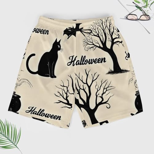 Supdreamc Comfort Boys Big & Tall Cargo Short Board Shorts for Beach Outdoor Workout3