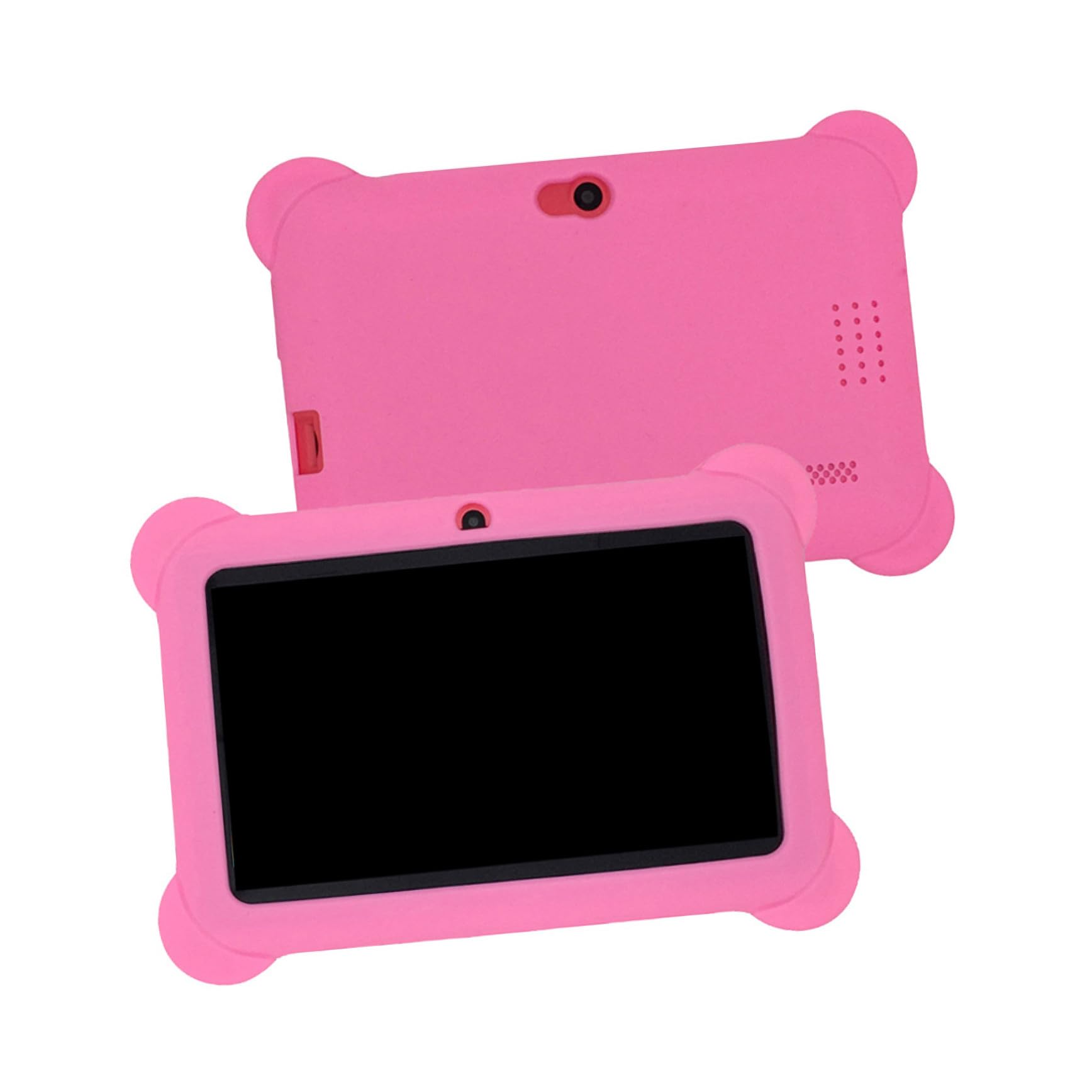 KOMBIUDA Tablet Educativo per Bambini da 7 Pollici 512m 8gb Rosa | Plastica, Processore Allwinner A33 Quad-core, Sistema Operativo Open Source, Studi e Gioco