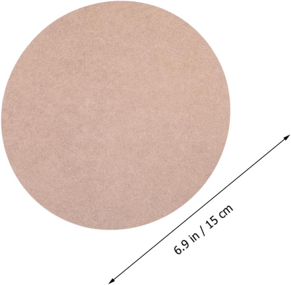 IWOWHERO Pottery Clay Wheel Board Unfinished Wood Base Clay Drying Base Plate for Pottery