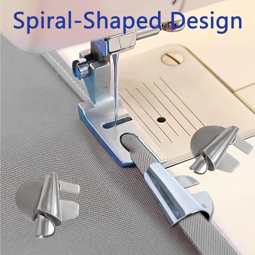 Pie ojalador enrollado para máquina de coser x7 piezas miniatura 6