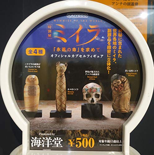 Amazon.co.jp: ミイラ展 海洋堂 オフィシャルカプセルフィギュア 若い