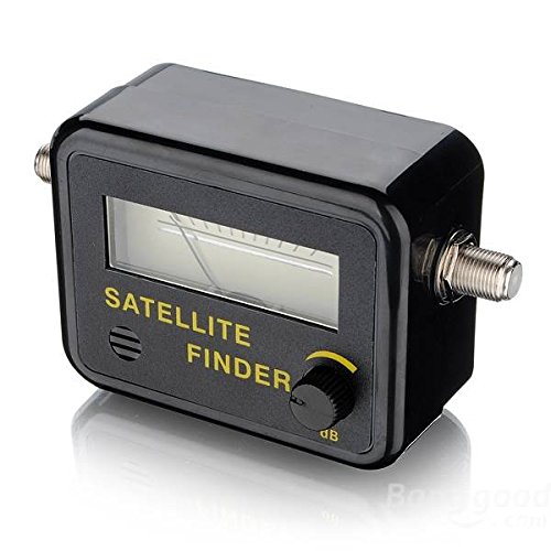 Mark8shop F95 satelliti SF95 Satfinder FTA-Misuratore di segnale per Sat, Dish TV Directv