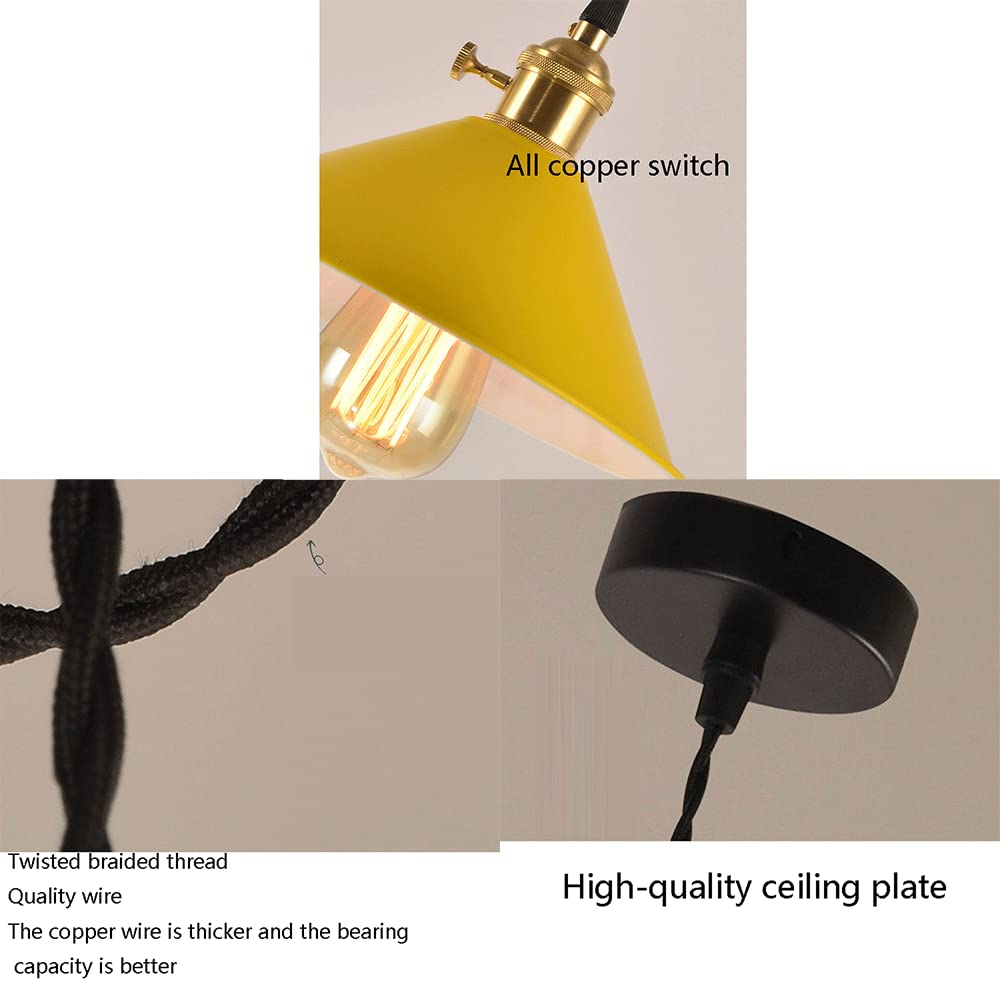 LQZCXMF Creative Macaron E26 Pendant Light Simple Light