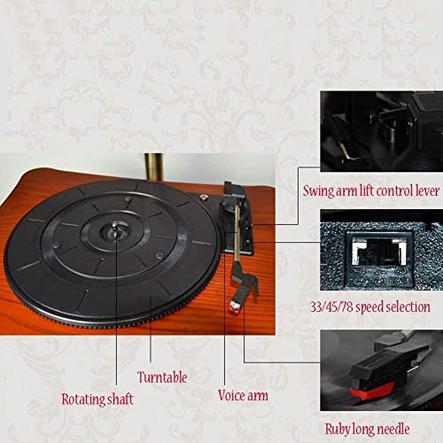 Tourne-Disque Vinyle Bluetooth Platine Vinyle Vintage Record Entraînement par Courroie Portable Nostalgique Phonographe… - Les Beatles, Paul McCartney, John Lennon, RIngo Starr, George Harrison Tourne-Disque Vinyle Bluetooth Platine Vinyle Vintage Record Entraînement par Courroie Portable Nostalgique Phonographe… – Image 4