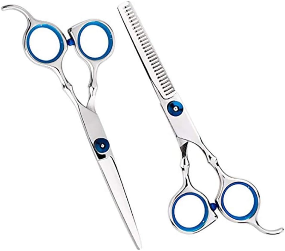 Nobranded Shears Hair Professional Set, Barber Cape, Hair Cutting Set, Neck Duster, Thinning Shears, Home or Hairdresser Use