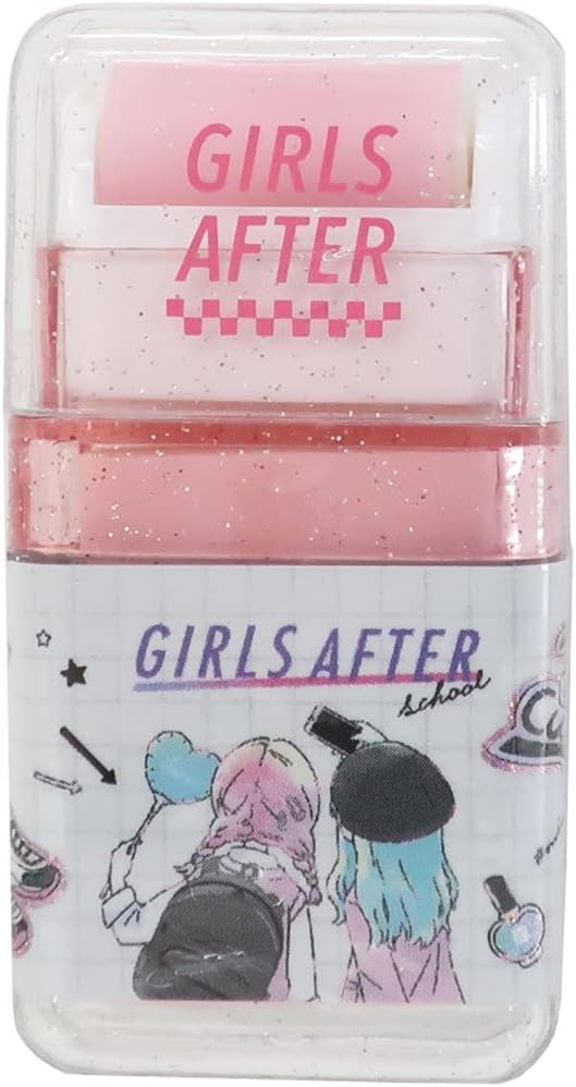 ローラーケシゴム 消しゴム Girls After School 21aw クラックス 新学期準備文具 かわいい グッズ 通販 Silvershield