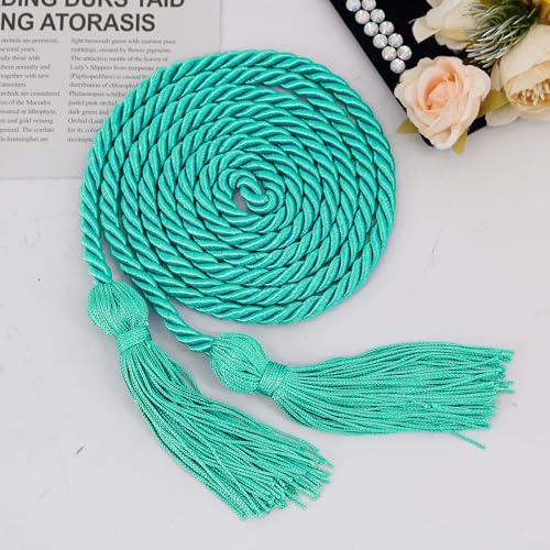 Image of GraduationMall Graduation Honor Cord 68 inch Turquoise