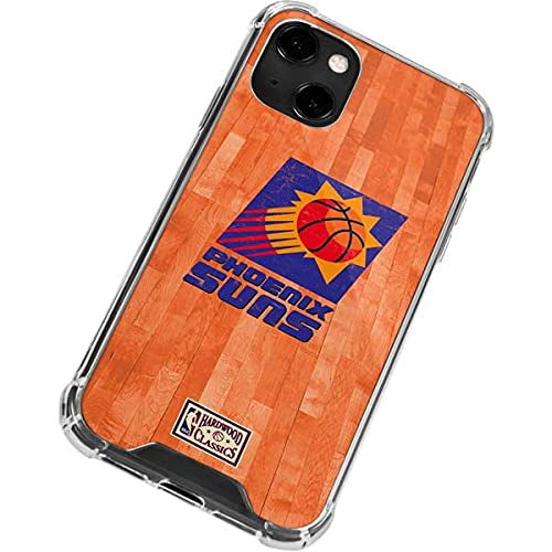 Skinit Clear Phone Case Compatible with iPhone 13 - Officially Licensed NBA Phoenix Suns Hardwood Classics Design