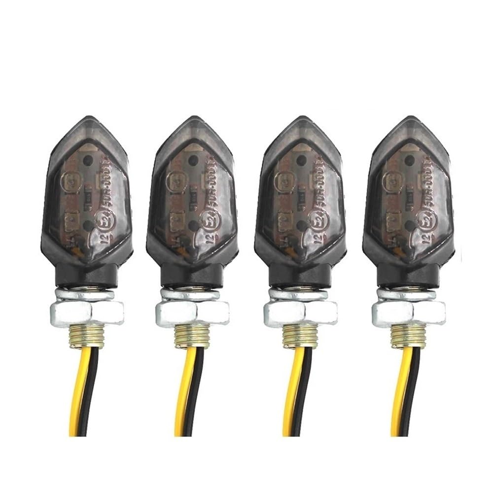 Feu de signalisation dynamique moto 5 LED 12V haute luminosité