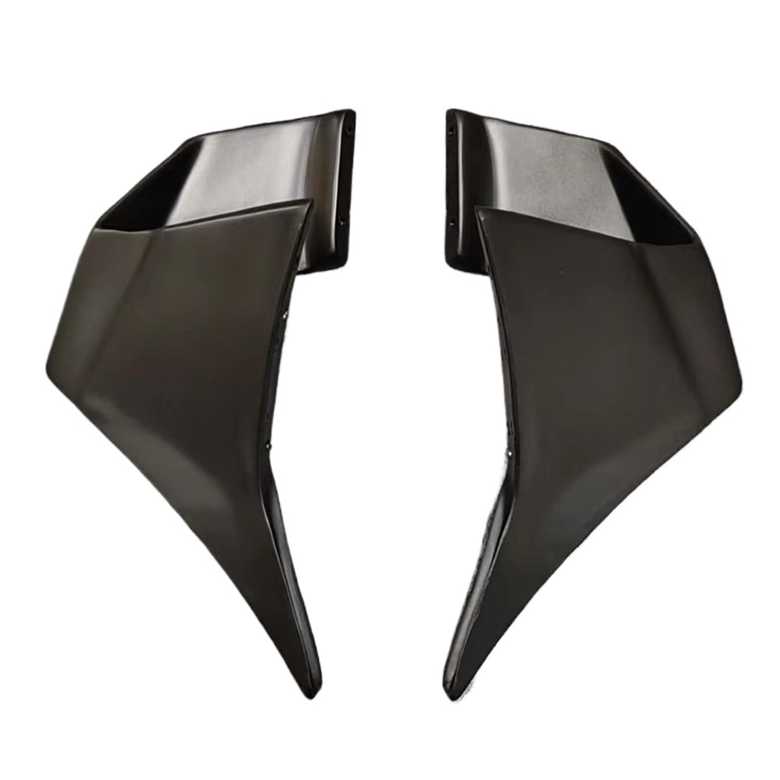 Carénage de moto Kawasaki Ninja 400 vent aile fixe pad carénage queue noir mat - 3