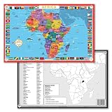 Tot Talk Africa Educational Placemat | Countries, Capitals & Landmarks Fun
