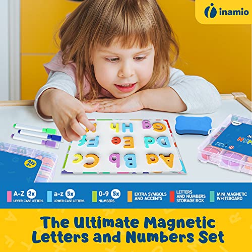 Magnetic Letters And Numbers For Toddlers - 263 Foam Alphabet Magnets, Fridge Magnets For Kids - Abc Magnets - Fridge Magnets For Toddlers, Large Foam Letters Kids Magnets For Fridge Or Refrigerator #TOP6