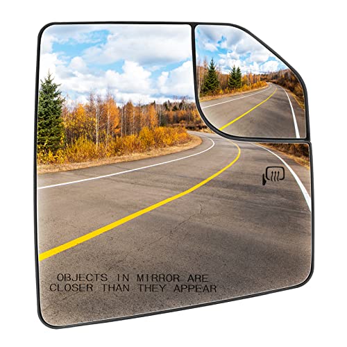 Passenger Side Heated Mirror Glass Fits for Ford F-150 2015 ...