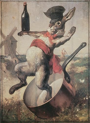 NAAYRASA De Célèbres Tableaux Toile Avec Image HD Imprimer Posters Enseigne du Cabaret Au Lapin Agile d'André Gill Imprimer Affiche Pour la Décoration du...