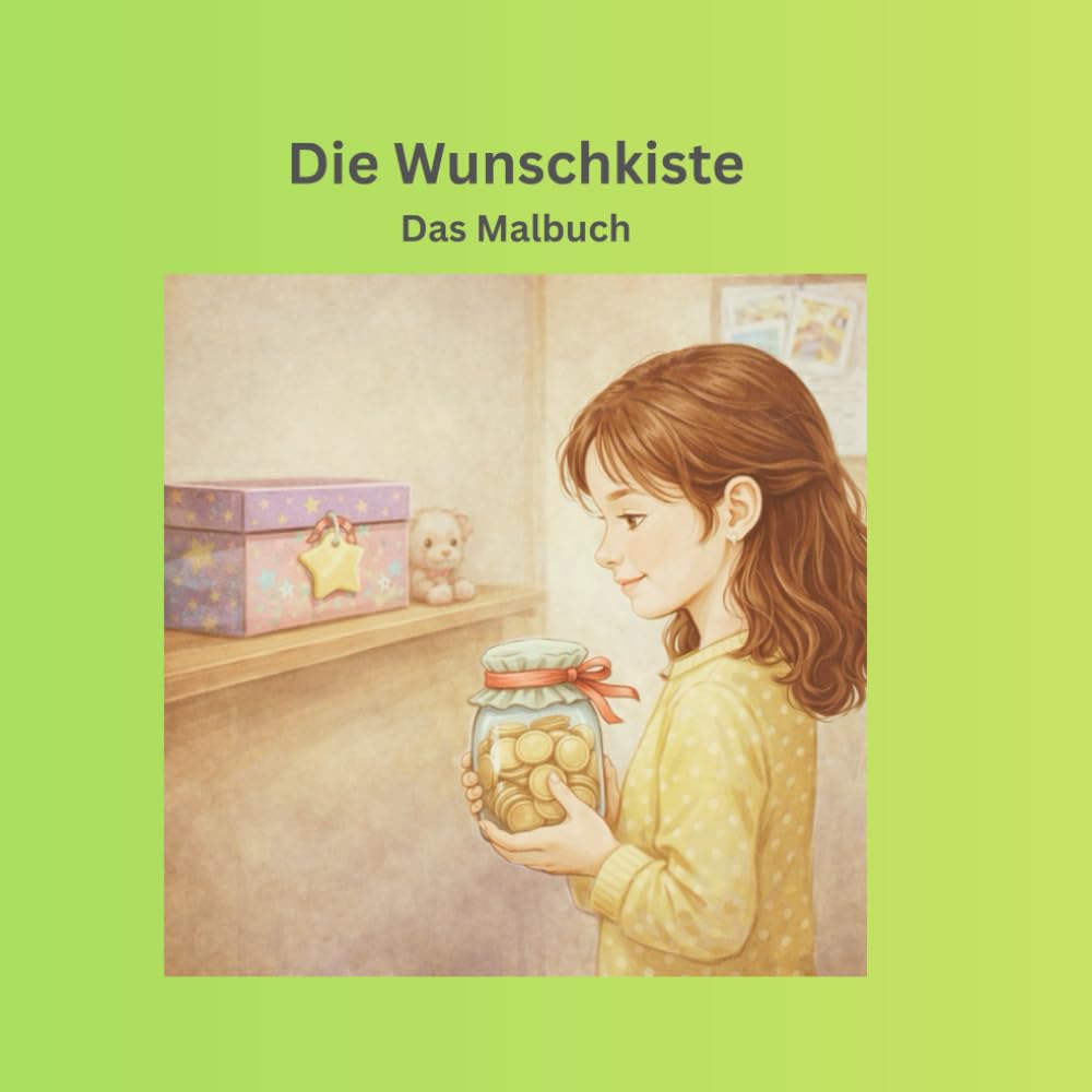 Die Wunschkiste - Das Malbuch: Malbuch für Kinder ab 5 Jahre