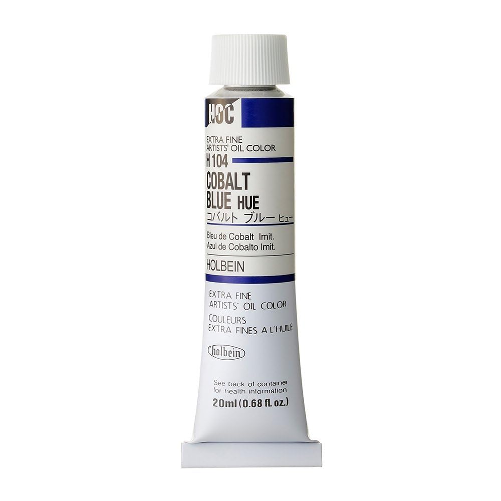 Amazon | ホルベイン 油絵具 H104 20ml コバルトブルーヒュー 00104 