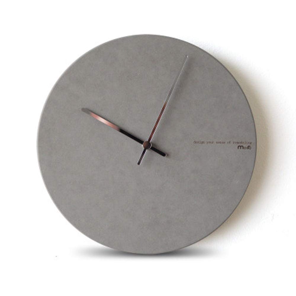 Horloge murale simple quartz décoration maison silencieuse MDF