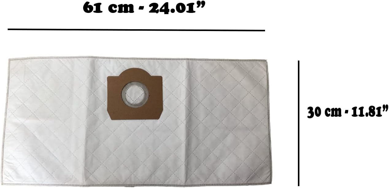5x Vacuum Bags fit Karcher WD3, WD3P, MV3, 6.959-130.0 Replacement Dust Bag