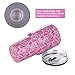 DYNAMIC SE 30oz Rose Tumbler Double Wall Stainless Steel Vacuum Insulated Travel Mug with Splash-Proof Lid Metal Straw and Brush