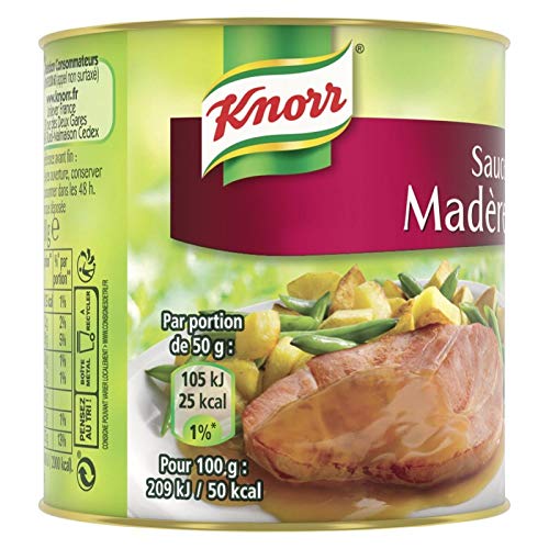 KNORR - Sauce Boite Madère 200 G - Lot De 4