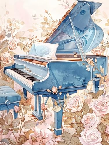 Peinture par numéro piano idéal pour décorer votre chambre