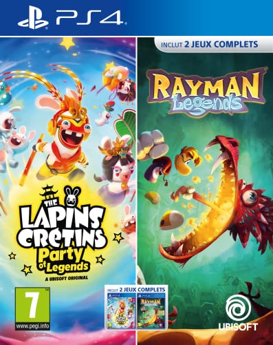 UBISOFT Lapins Crétins + Rayman Legends PS4 - vue 6