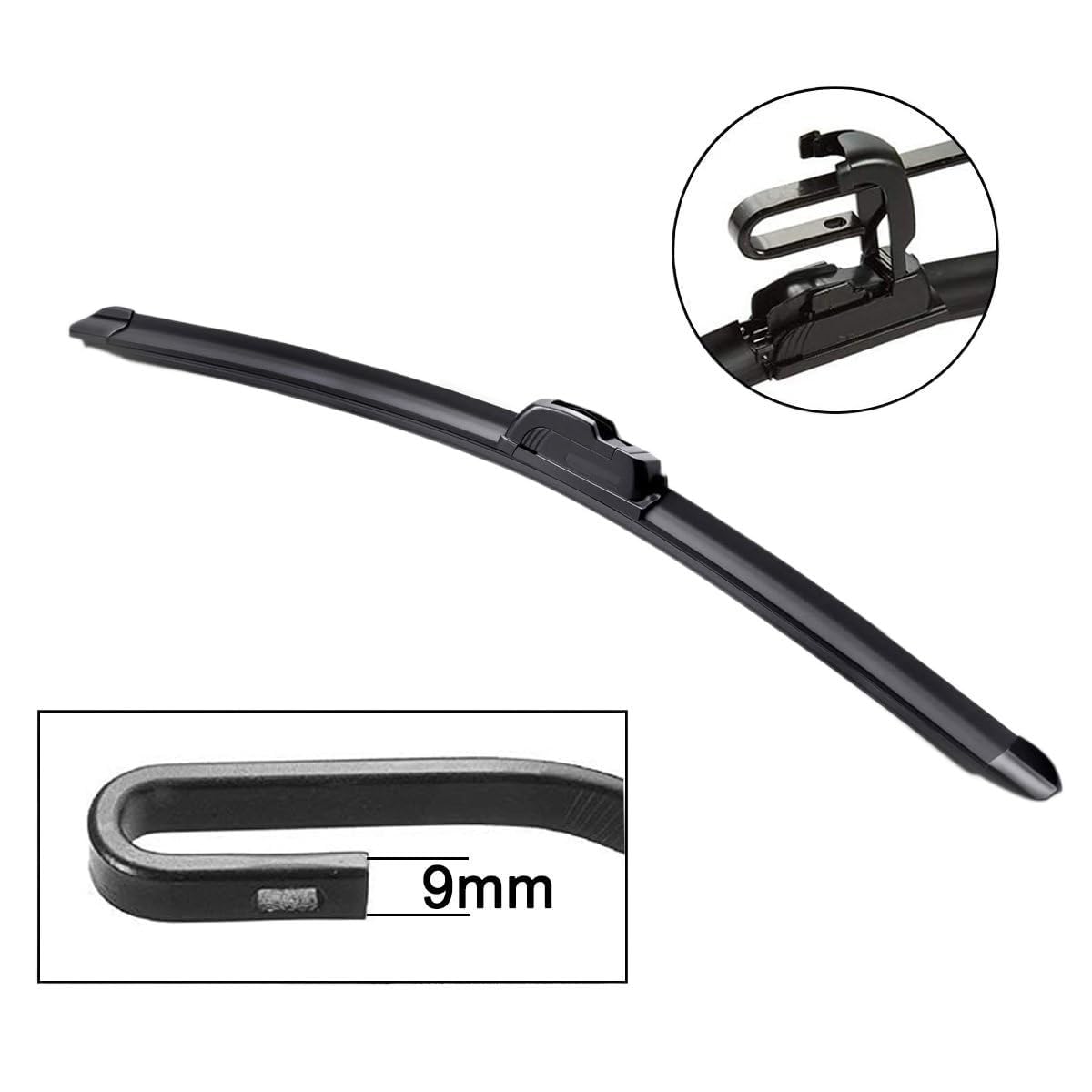 Escobillas limpiaparabrisas Delanteras de Coche para Toyota Prius V 2012-2017, Escobilla limpiaparabrisas Delantera Escobillas limpiaparabrisas de Coche