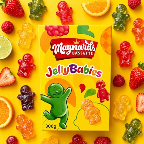 Maynards Bassetts Jelly Babies Sweets Carton 300g miniatura 4