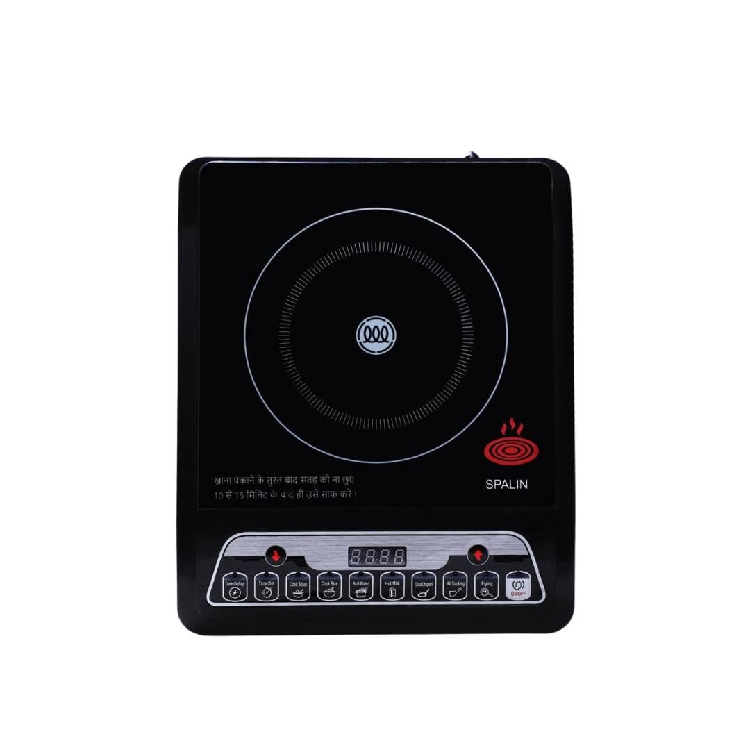 Spalin 2000W Induction Cooktop with Digital Display, Temperature Control, Auto Shut-Off (ChefEco, Black) (B0D5WT271M) Amazon Price History, Amazon Price Tracker
