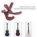 Soarun Sapele Wooden Ukulele Stand, Wood Musical Instrument Stand for Ukulele, Violin and Mandolin,