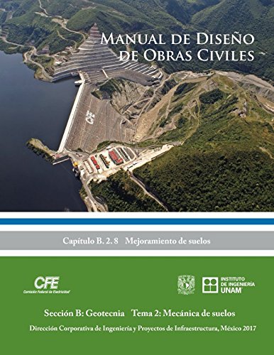 Manual de Diseño de Obras Civiles Cap. B.2.8 Mejoramiento de Suelos: Sección C: Geotecnia Tema 2: Mécanica de Suelos (Spanish Edition)