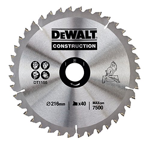 DeWalt DT1155-QZ - Sega circolare lama 216x30mm