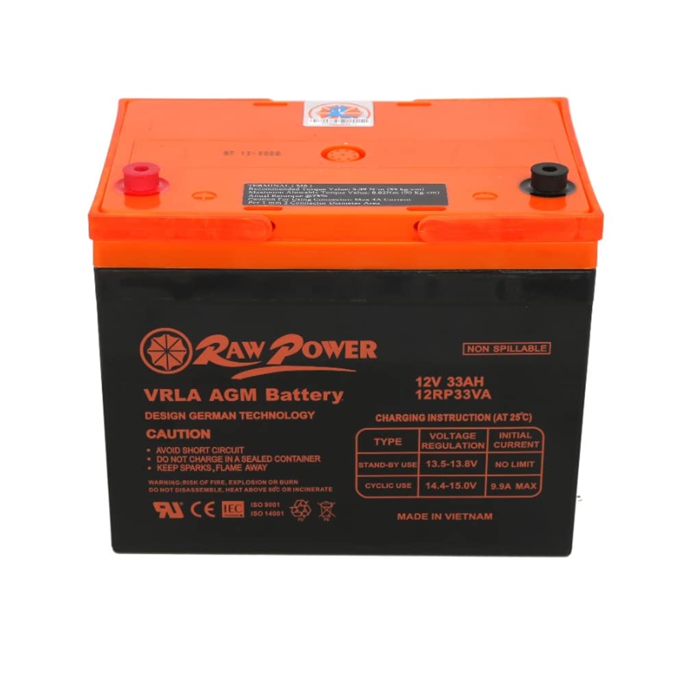 RAW POWER a12RP33VA AGM/VRLA battery