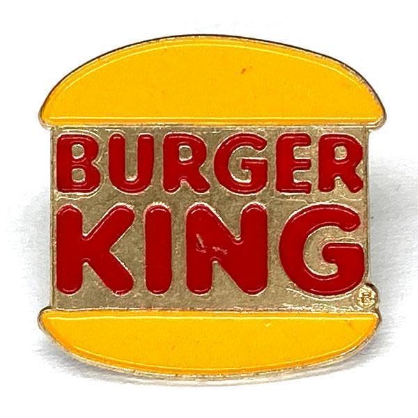 BURGER KING バーガーキング ハンバーガー ピンバッジ ロゴ Amazon.co.jp: バーガーキング ノベルティ ピンバッジ BURGER