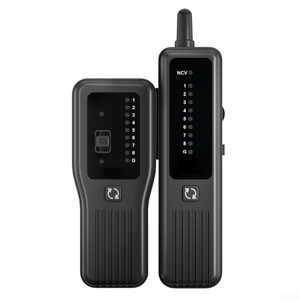 Testeur de câble réseau NF-812 et traceur de fils avec PoE, NCV, lampe