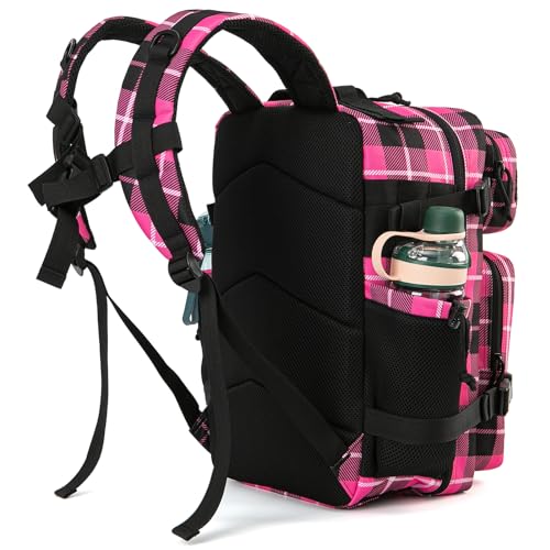 Image of QT&QY 25L /45L Military Tactical Backpack For Men Molle Daypack 3 Day Bug Out Bag Hiking Rucksack With Bottle Holder