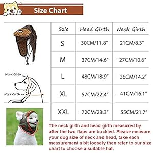 Dog Aviator Hat, Dog Winter Pilot Hat with Ear Flaps for Cold Weather (XXL, Black) Dog Aviator Hat, Dog Winter Pilot Hat with Ear Flaps for Cold Weather (XXL, Black)