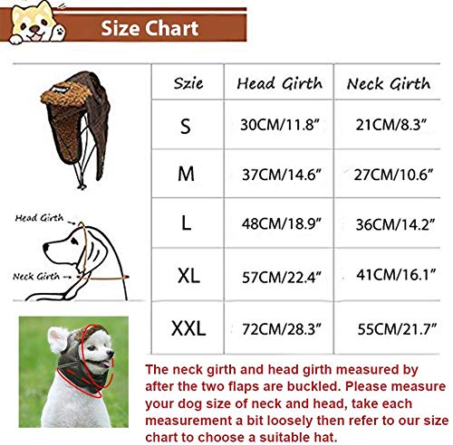 Dog Aviator Hat, Dog Winter Pilot Hat with Ear Flaps for Cold Weather (XXL, Black) Dog Aviator Hat, Dog Winter Pilot Hat with Ear Flaps for Cold Weather (XXL, Black)