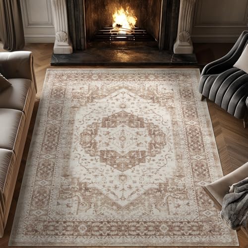 jinchan Washable Area Rug